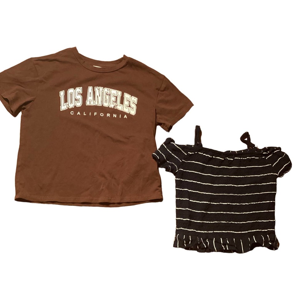 Girls size Juniors 9 fashion shirts-Hollister&more